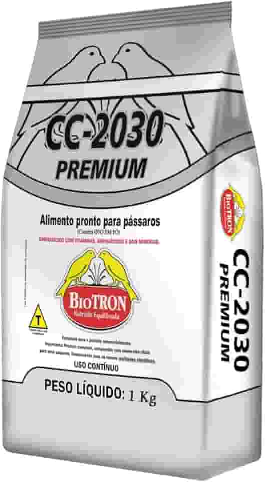 Farinhada Cc-2030 Premium 1kg - Biotron Alimento P/Pássaros