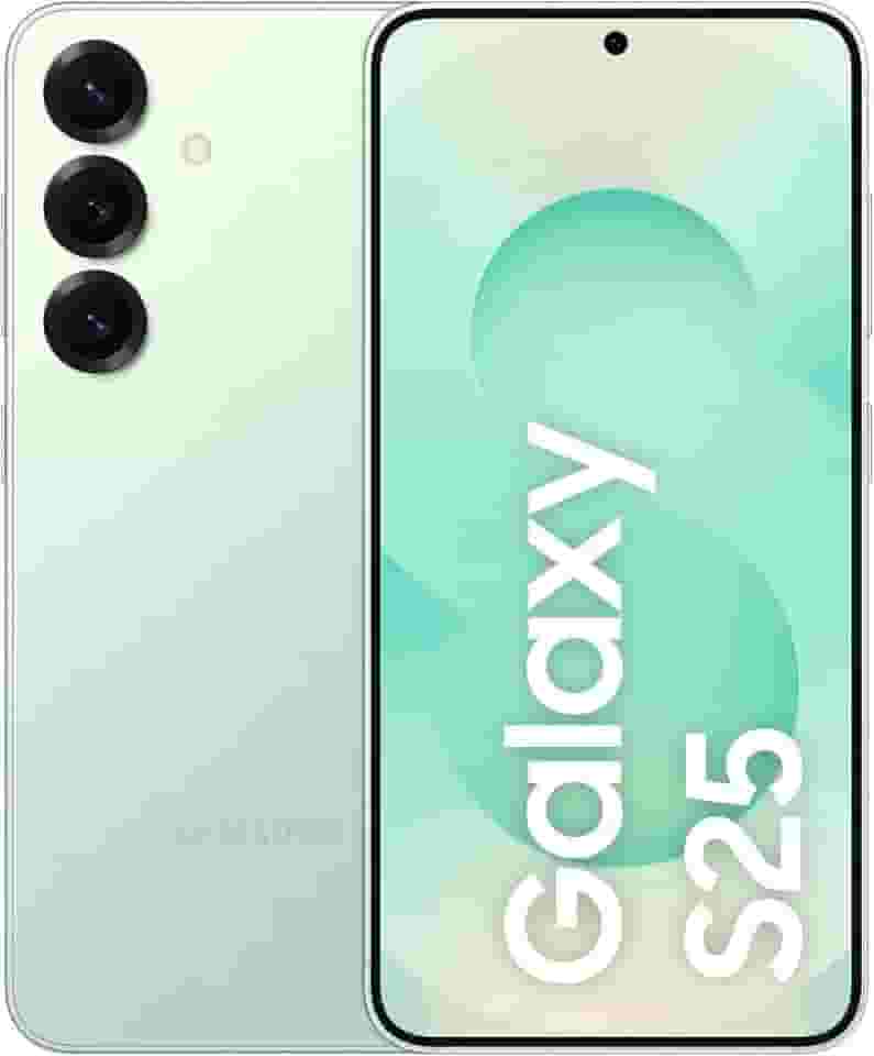 Celular Samsung Galaxy S25 5G, 256GB, 12GB RAM, Câmera Tripla de 50+12+10, Tela Grande de 6.2", Verde