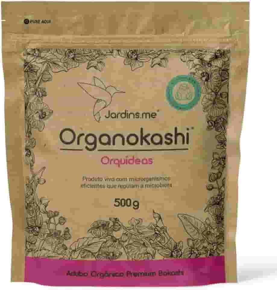 Organokashi Bokashi Adubo para Orquídeas 500g JARDINS.ME