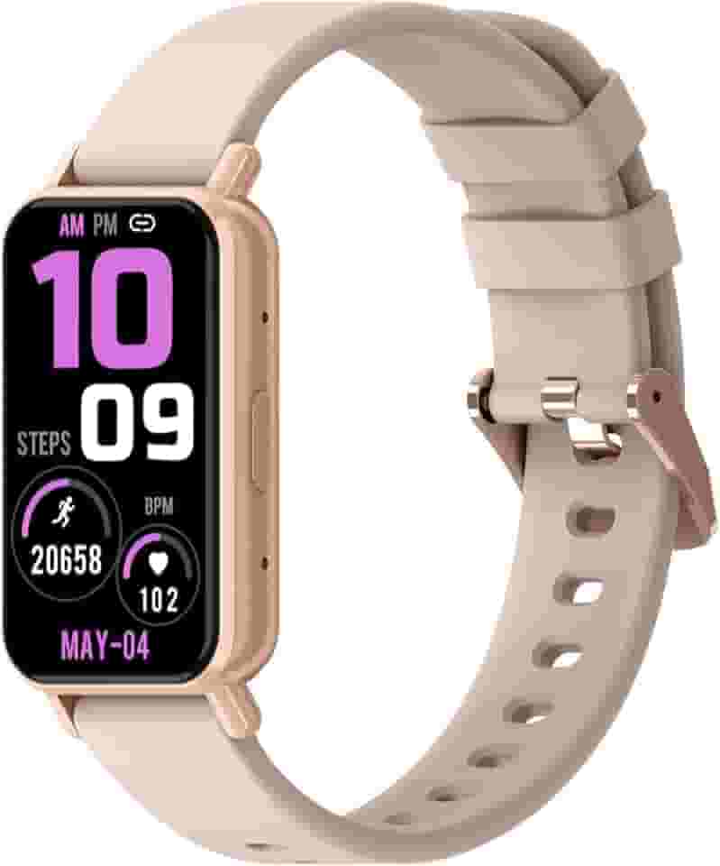 PEJE Band 1,1.45" TFT Tela, Smartwatchs,IP68 à Prova d‘Água,Relogio Smartwatch Feminino,100+ Modos Esportivos, Notificações Inteligentes, Assistente de Voz, Compatível com iOS/Android（Rosa）