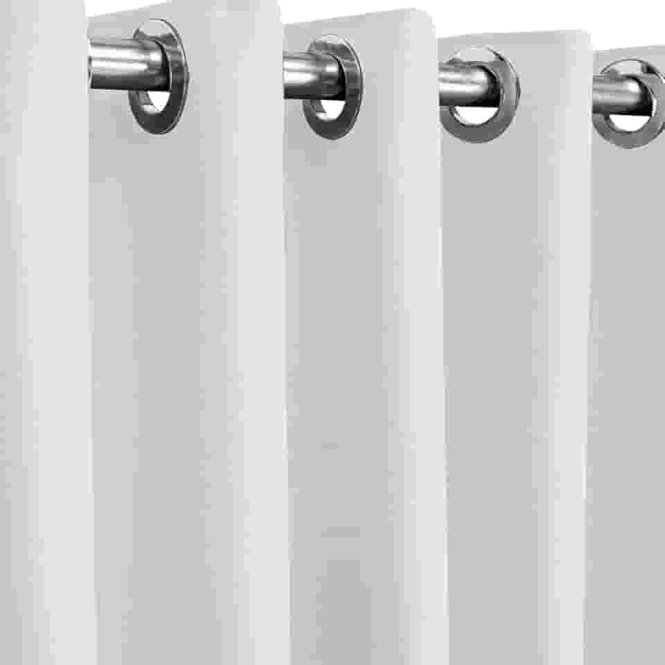 Cortina Blackout/Blecaute Em Tecido Corta Luz Para Sala, Quarto e Escritorio 3,00M x 2,50M | Admirare (3,00M X 2,50M, Branca)