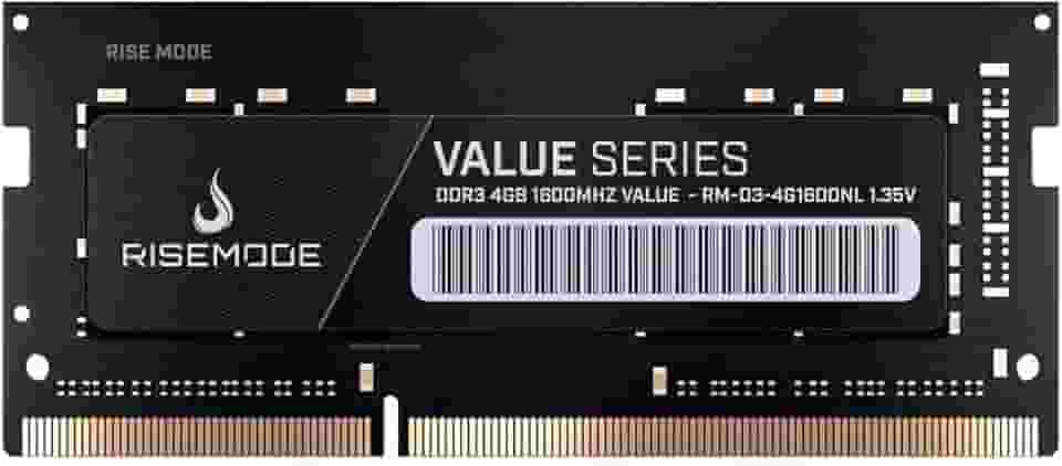 Memória RAM Rise Mode 4GB DDR3 1600MHz CL11 para Notebook, Value Series – Desempenho e Confiabilidade