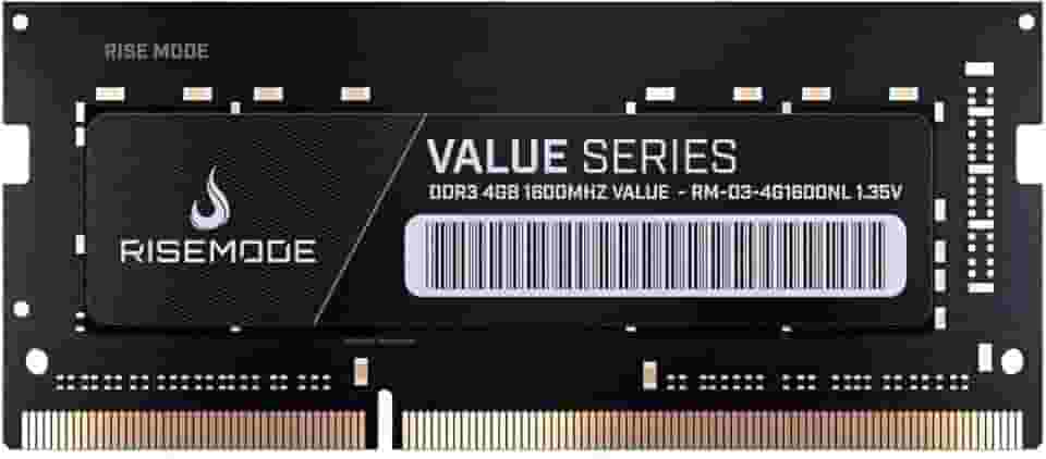 Memória RAM Rise Mode 4GB DDR3 1600MHz CL11 para Notebook, Value Series – Desempenho e Confiabilidade