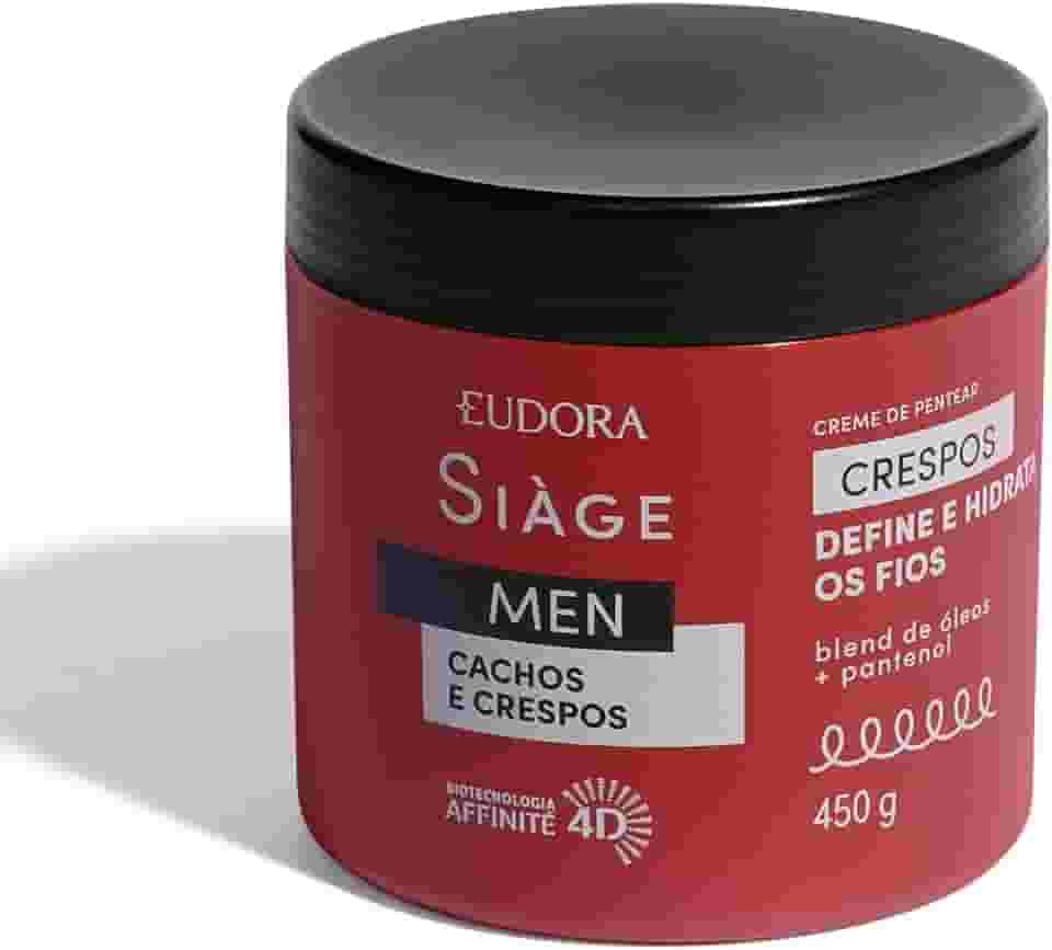 EudoraEudora Siàge Men Crespos Creme para Pentear Crespos 450g