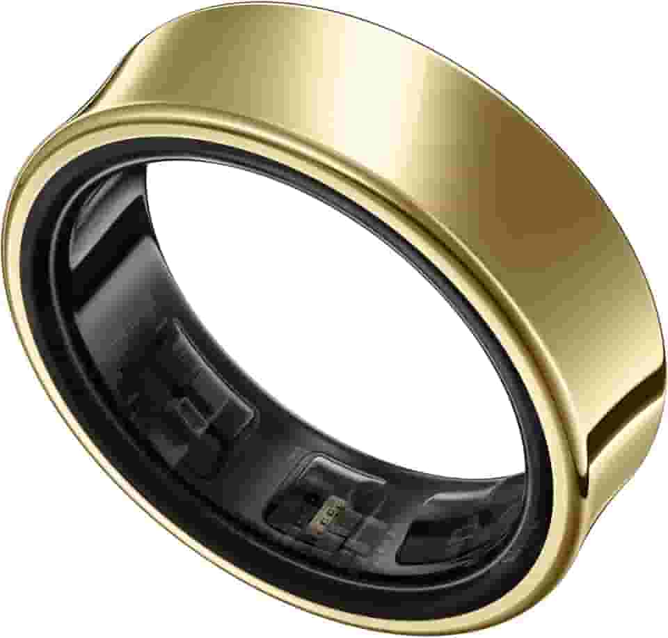 Samsung Galaxy Ring Tamanho 10, Monitor de treino, rastreador de sono, bateria de até 7 dias, Material em titânio - Titânio Dourado