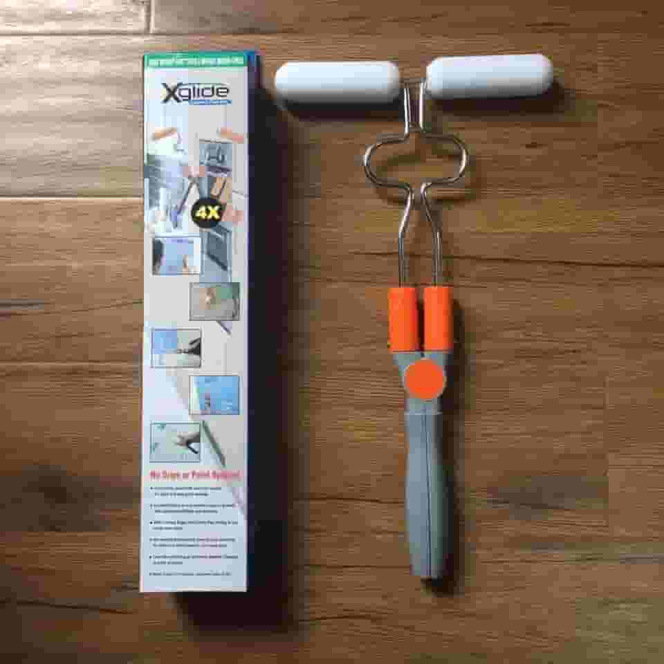 Rolo de Pintura Duplo Parede Inteligente Pintar Sem Sujeira Criativa Casa