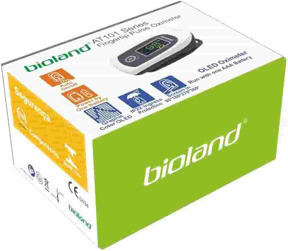 Bioland Oxímetro De Dedo Branco