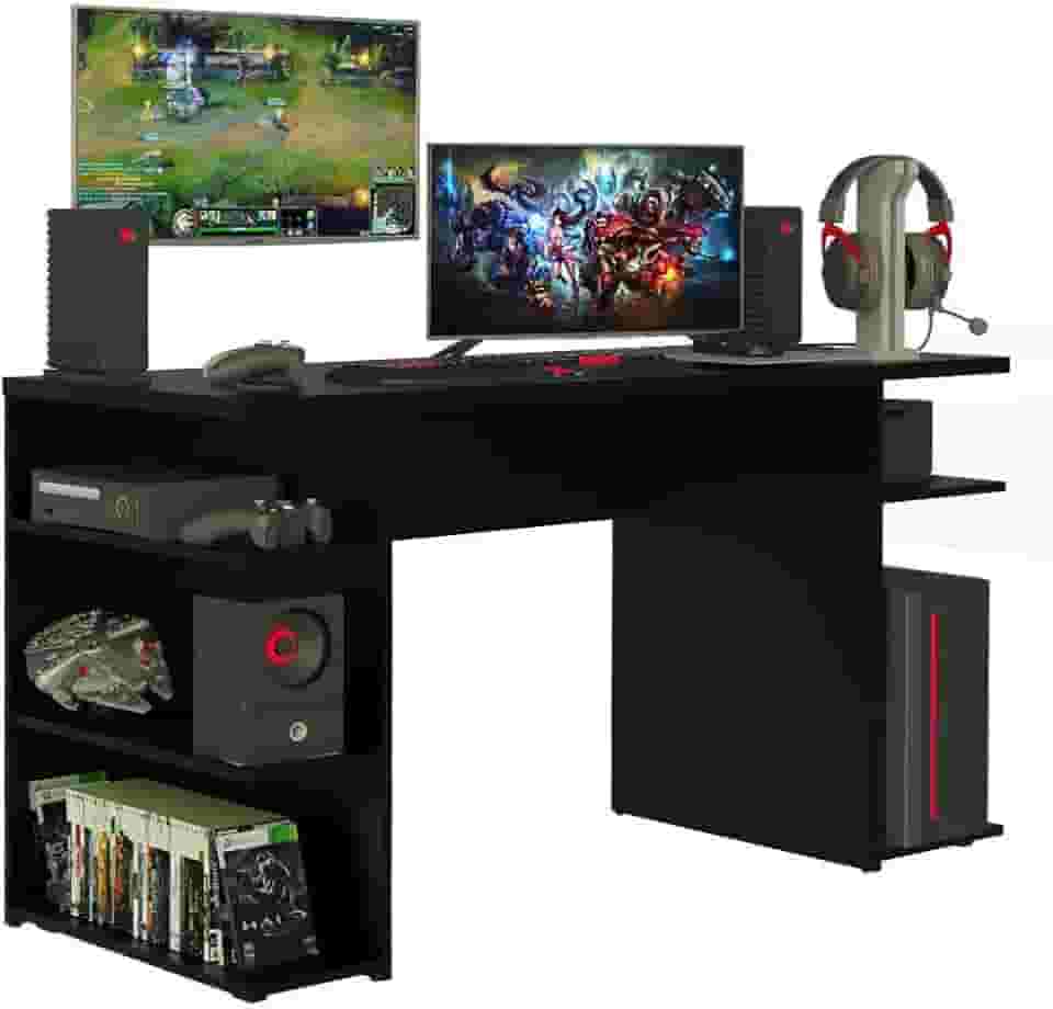 Mesa para Computador Gamer 9409 Madesa - Preto