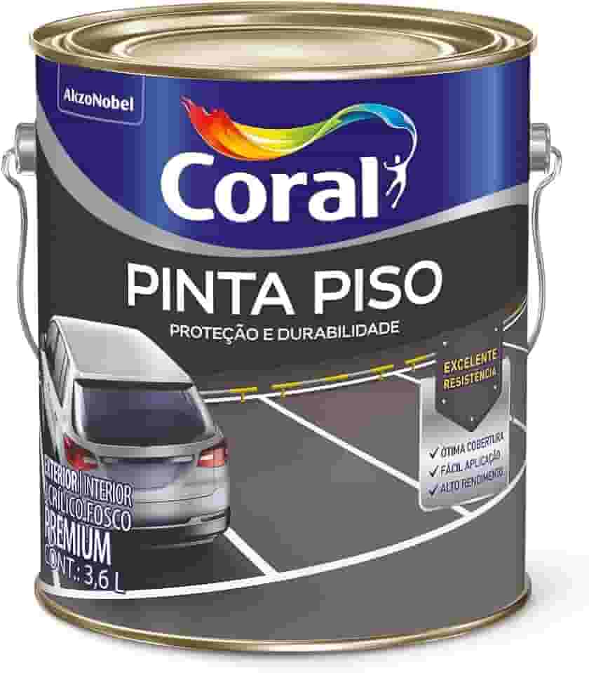 PINTA PISO BRANCO 3,6L - CORAL