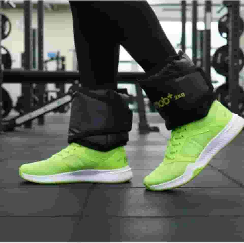 Par de Caneleiras Mob+ para Musculação, Fitness, 2 Kg