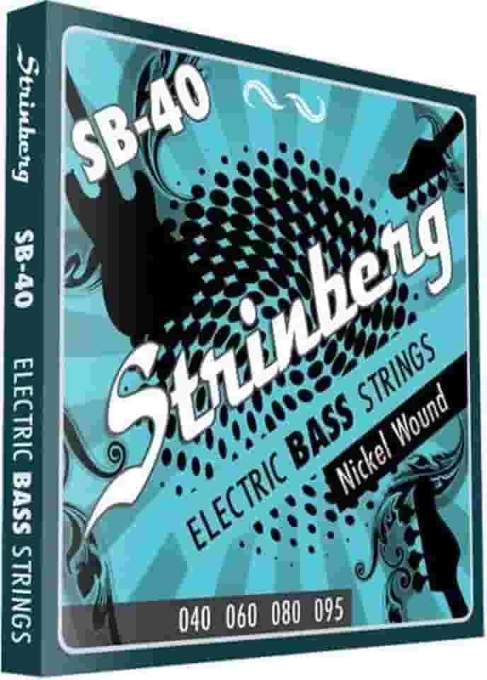 Encordoamento para Contrabaixo 4 cordas 0,040 SB-40 Strinberg