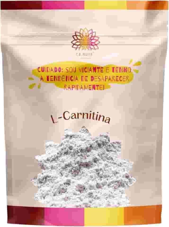L-carnitina em pó Ca.nuts Premium (100g)