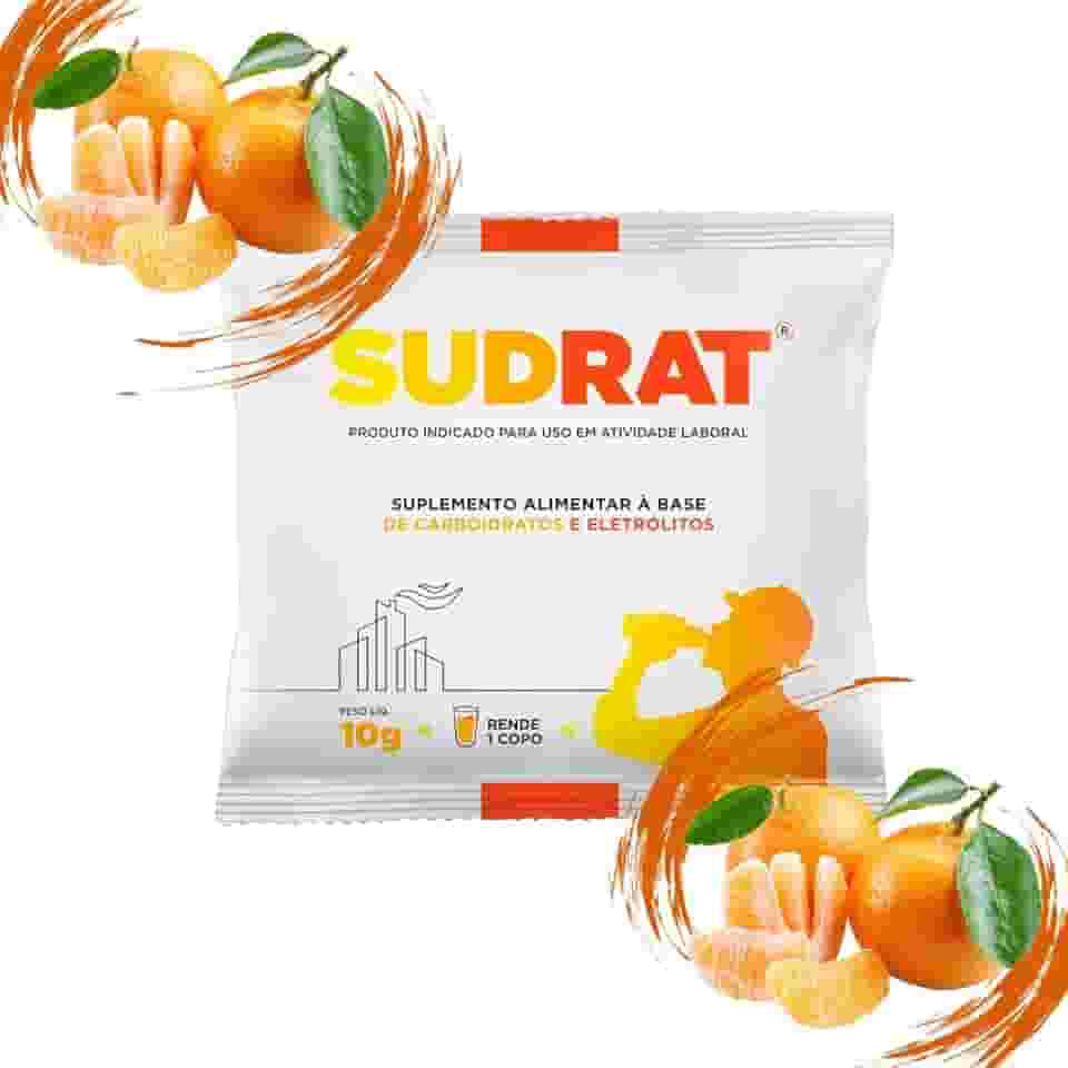 Isotônico Reidratante Em Pó Sache 10g Sudrat Caixa (25, Tangerina)