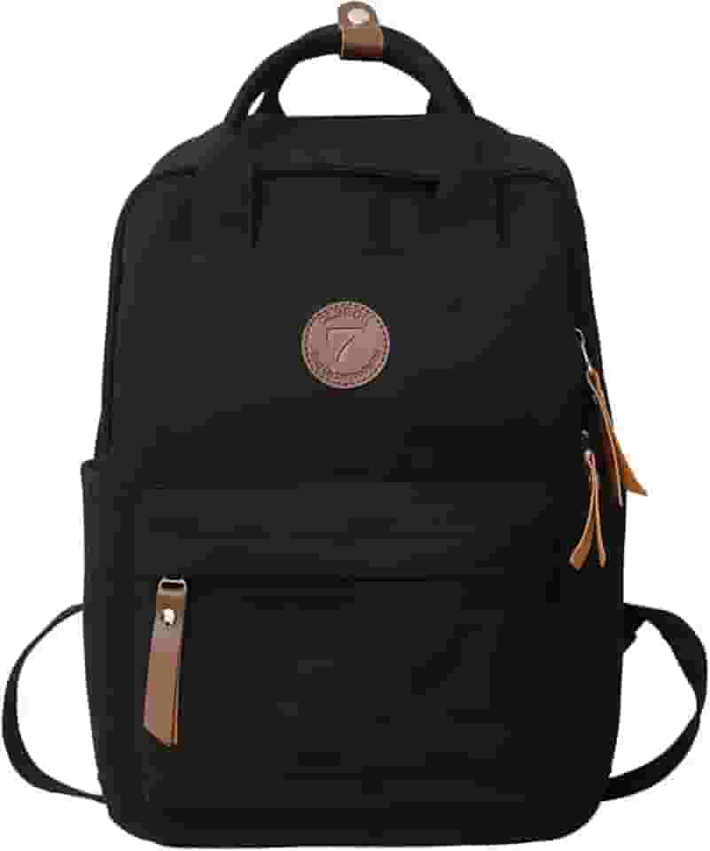 Mochilas Feminina Estilo Casual Leve Lona Escolar Bolsa Faculdade Viagem Moda Simple