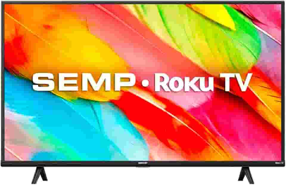 TCL ROKU TV LED 32' SEMP R6500 HD Wifi dual band, 3 HDMI, 1 USB, com controle por aplicativo, compatível com Google Assistant, Alexa e Apple homekit