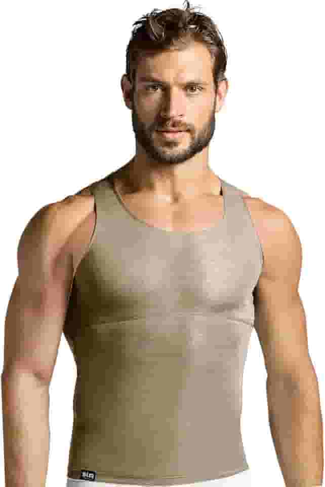 Cinta Modeladora Masculina Fit Slim Alta Compressão Postural