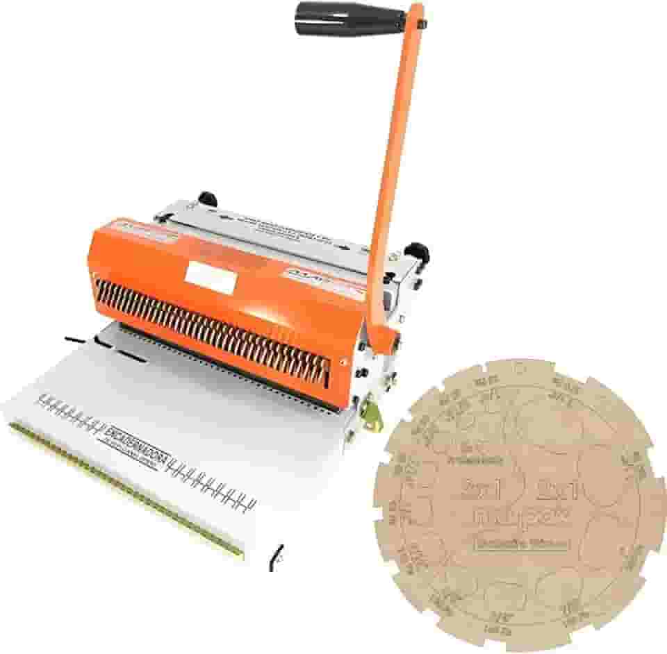 Encadernadora de Wire-o Conjugada manual passo 2x1 15fls EX