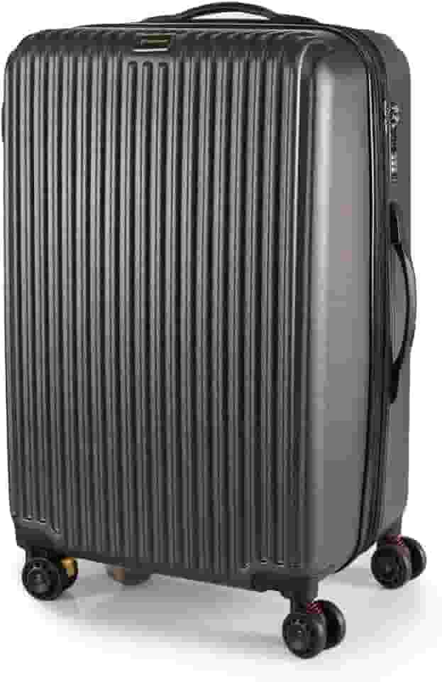 Mala Grande 35KG Expansível Style Giratória Ultra Leve ABS 80CM (Grafite)