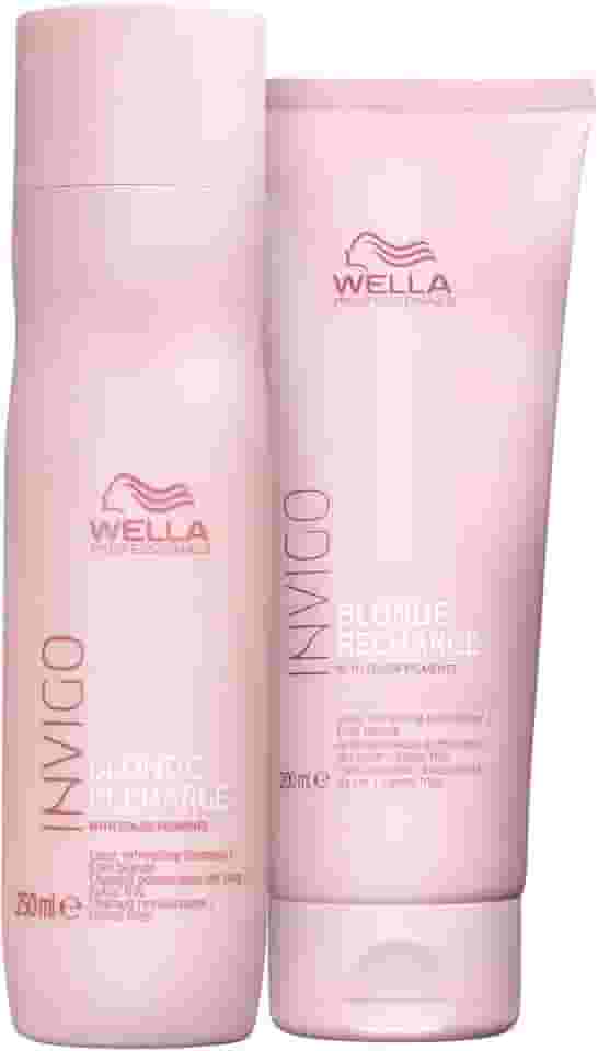 Kit Wella Professionals Invigo Blonde Recharge Duo (2 Produtos)