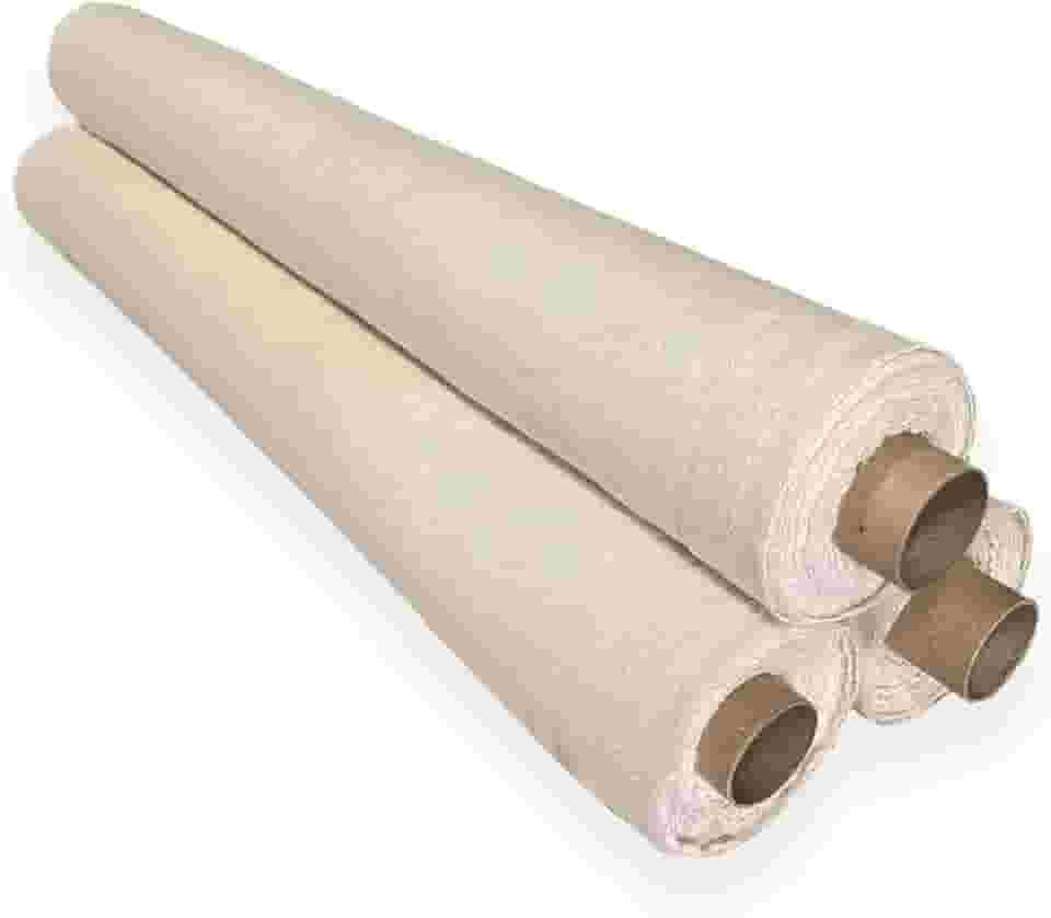 Tecido Em Metro Algodão Cru, Rolo Com 10 Metros