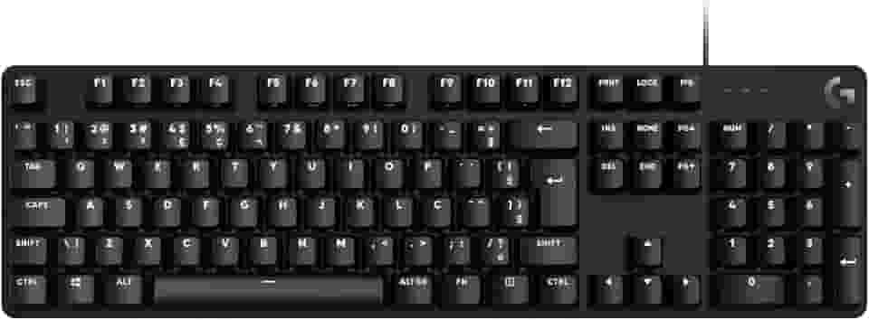 Teclado Mecânico Gamer Logitech G413 SE com Layout ABNT2, Iluminação Branca e Teclas Mecânicas Tactile, Anti-ghosting, Compatível com Windows, macOS - Preto
