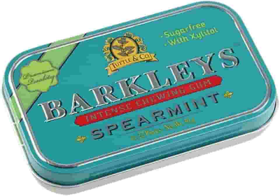 Chiclete Barkleys Chewing Gum Spearmint Hortela 30 Gr