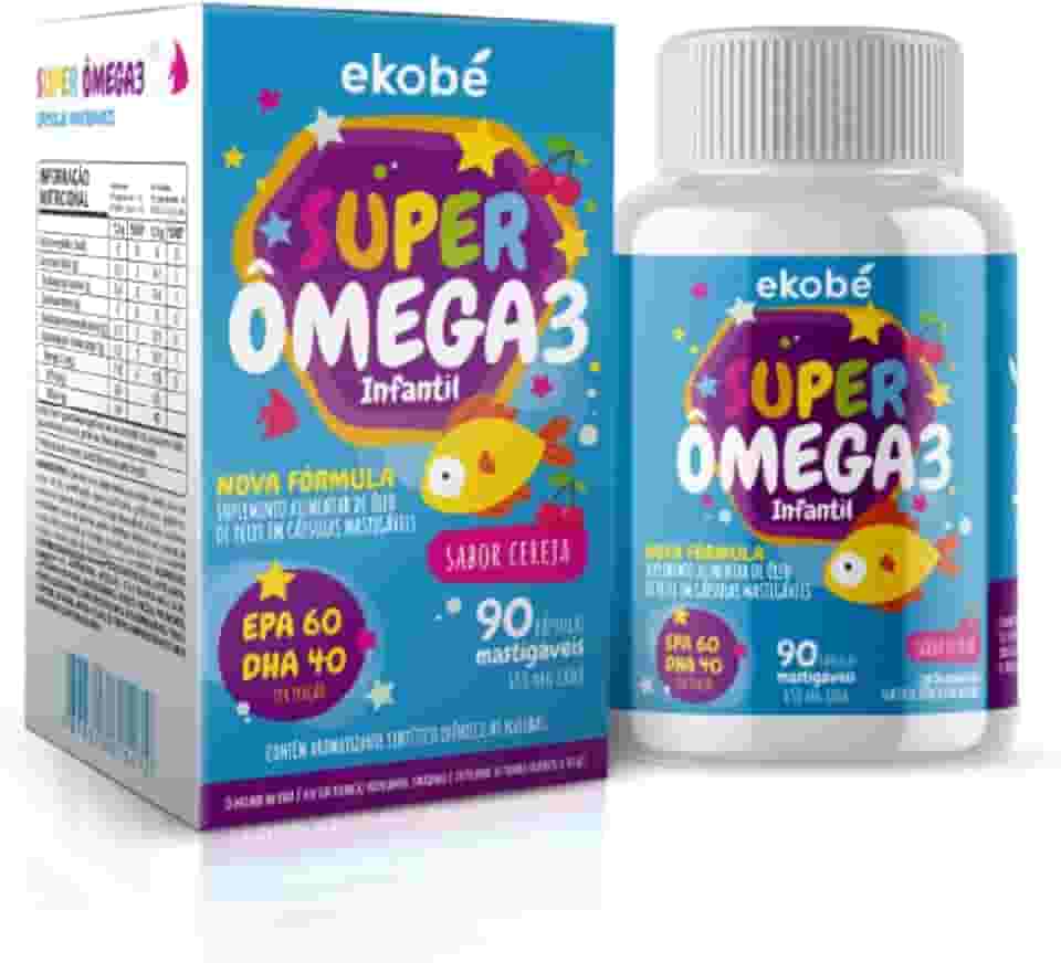 Super Ômega 3 Infantil 90 Caps Ekobé