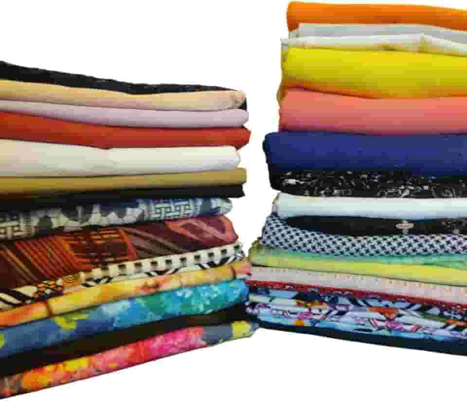 Retalhos De Tecido Para Artesanato Acima De 80cm 1kg - Para Costura, Artesanato, Roupas de Bonecas, Lenços, Apliques, Chaveiros