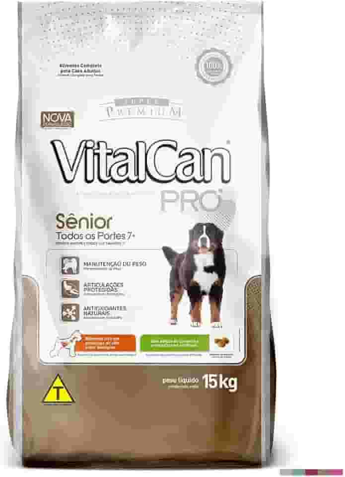 Ração Super Premium para Cães Sênior, Todas as Raças - 15 Kg