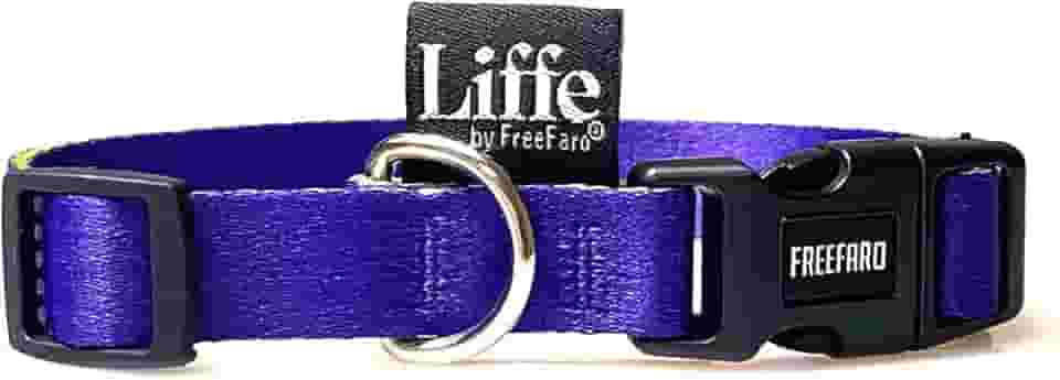 FreeFaro - Coleira Game - M | Ajustável, Poliéster Resistente, Fecho Seguro com 4 Pontos, Tecnologia inTransfer para Cores Vivas – Diversos Tamanhos