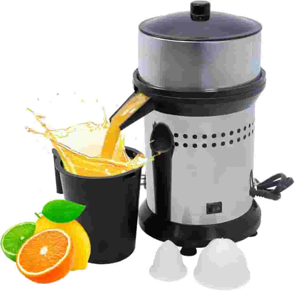 Espremedor Extrator de Suco Industrial Inox Bivolt 500W para Frutas Laranja e Limão Turbo Profissional com Alto Desempenho Itagold