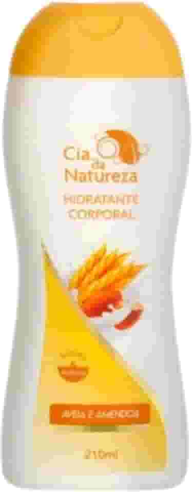 Cia. da natureza, Hidratante Corporal, Nutrição intensa para pele seca a extrasseca, Aroma Avêia e Amêndoas, 210ml