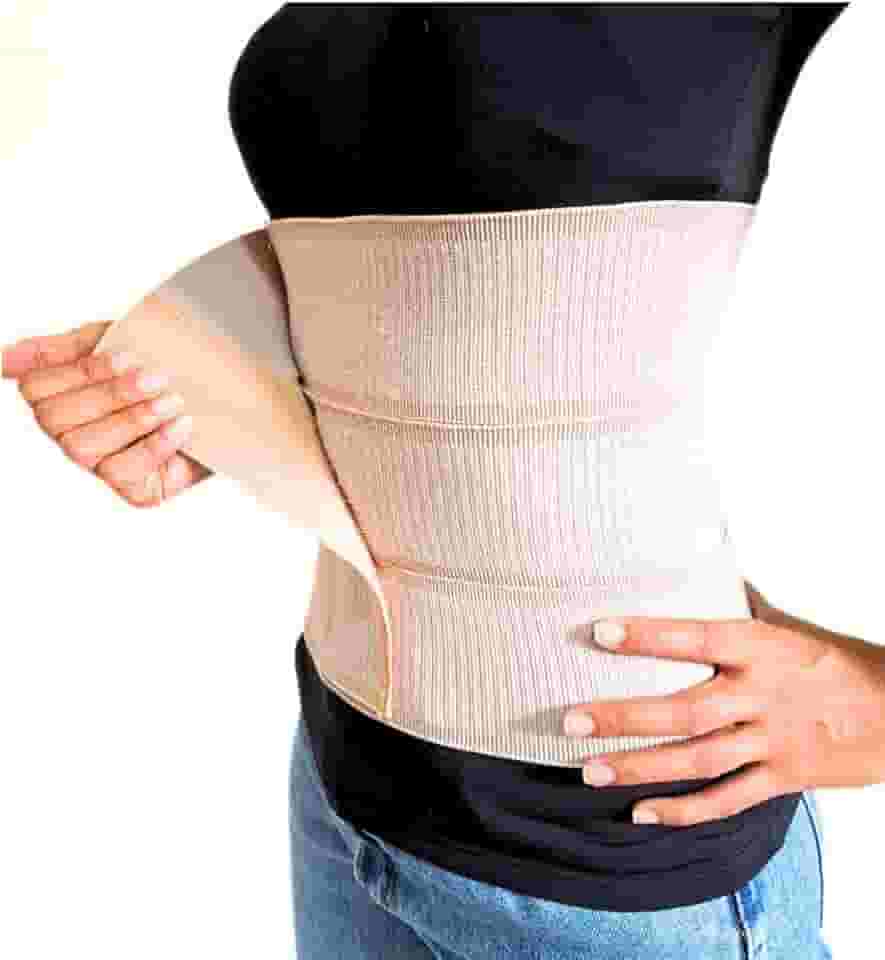 Cinta Abdominal Pós Cirúrgica Lipo/Bariátrica Hérnia 3 Gomos/Paineis (XGG)