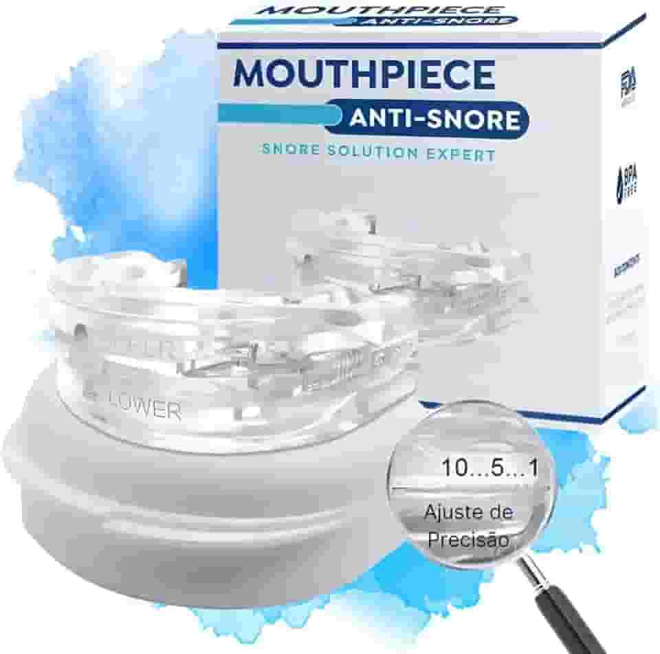 Dispositivo anti-ronco ajustável anti-moedura noturna