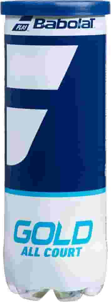 Bola de Tênis Babolat Gold All Court Tubo Com 03 Bolas