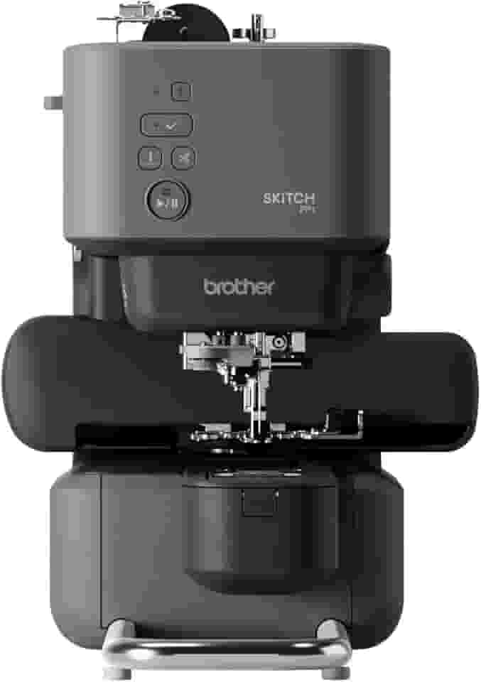 Brother Máquina de bordar de agulha única Skitch alimentada pelo aplicativo móvel Artspira necessário, área de bordado de 10 x 10 cm, conectada por Bluetooth