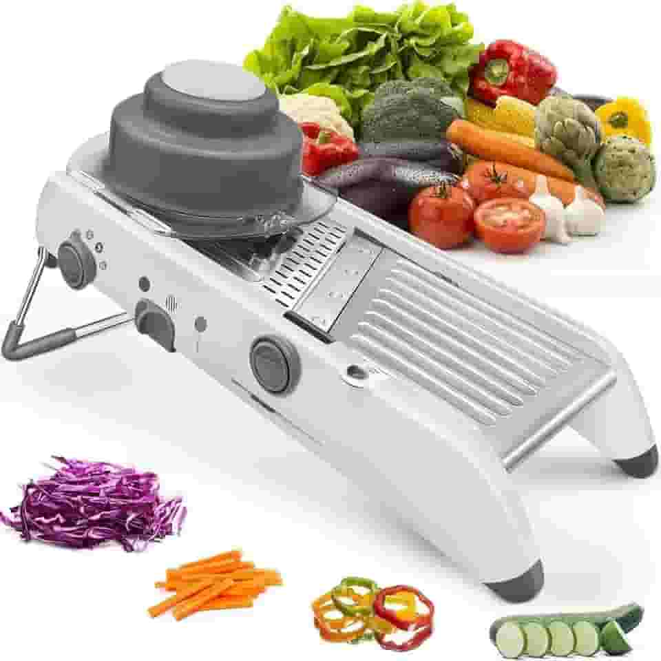 Fatiador Mandolin Profissional Cortador Legumes Frutas Inox, Alira Home