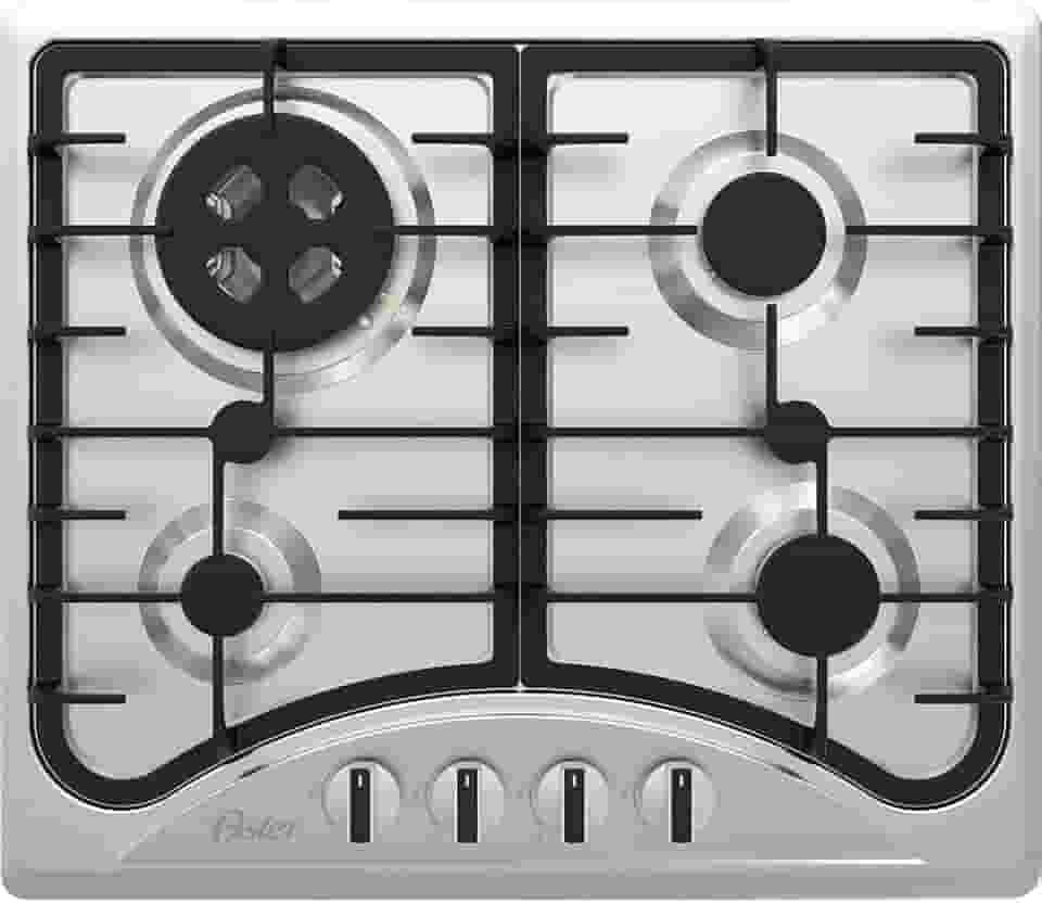 Cooktop Semiprofissional Oster, a Gás, 4 bocas, Inox, Bivolt, OTOP601