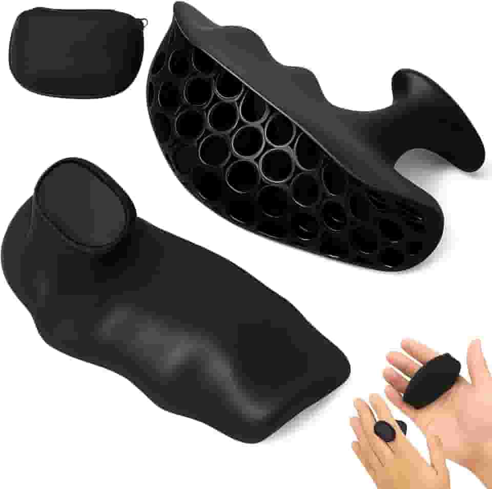 ALENKO Luva de Academia MaxGrip Palm Pro – Hand Grip Ergonômico para Musculação Crossfit Halteres Barra Peso Livre Proteção para Mãos Antiderrapante Tamanho Único