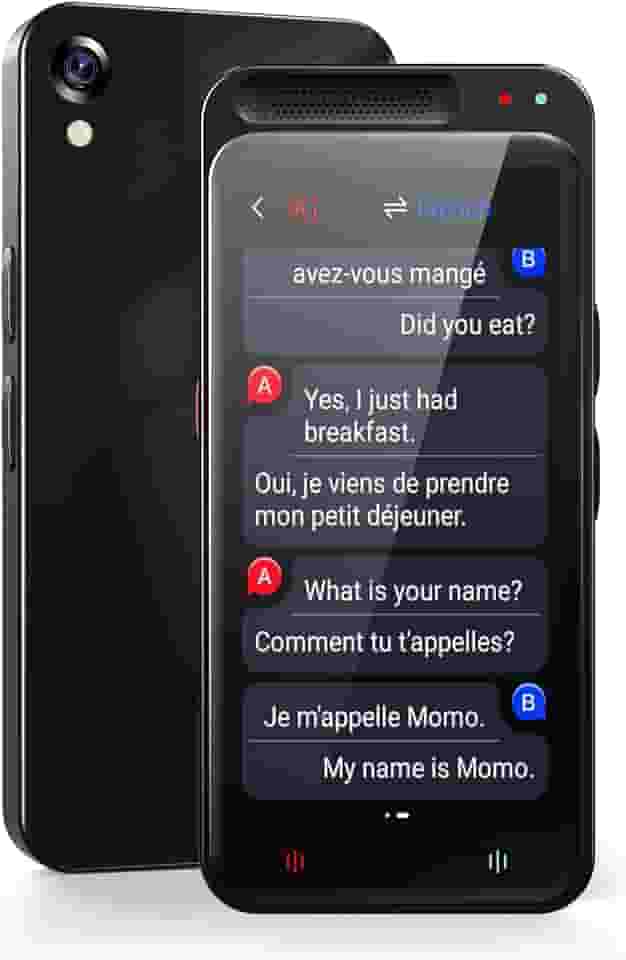 Dispositivo tradutor de idiomas, dispositivo tradutor instantâneo bidirecional portátil em tempo real de alta precisão, 138 idiomas online/offline/voz/texto/tradução de fotos para viagens e