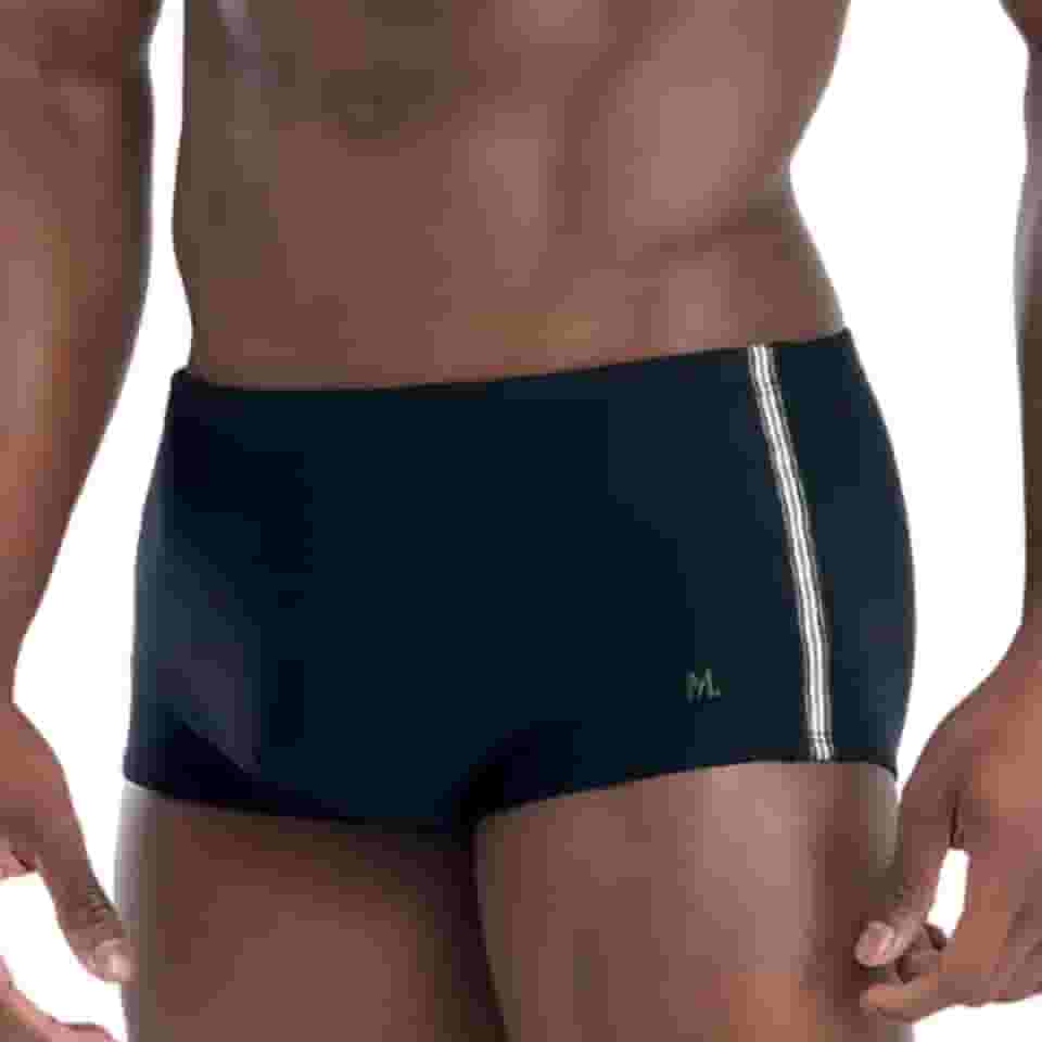 Sunga Masculina Praia Mash Uv50+ Sungão Com Fita Lateral Dry Verão