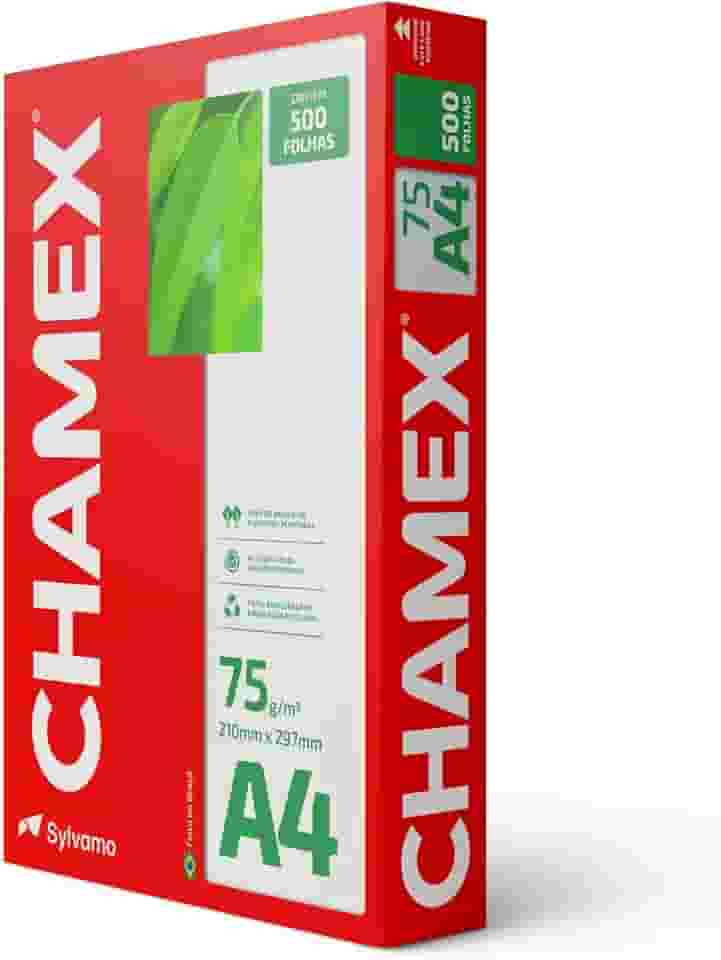 Chamex - Papel Sulfite, A4, 75g, 500 folhas