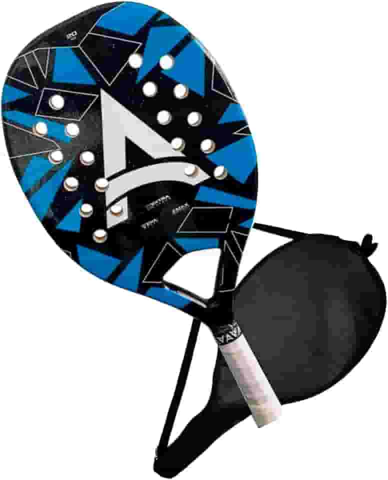 Raquete Beach Tennis Infantil Kids + Carbono 3k (Azul)