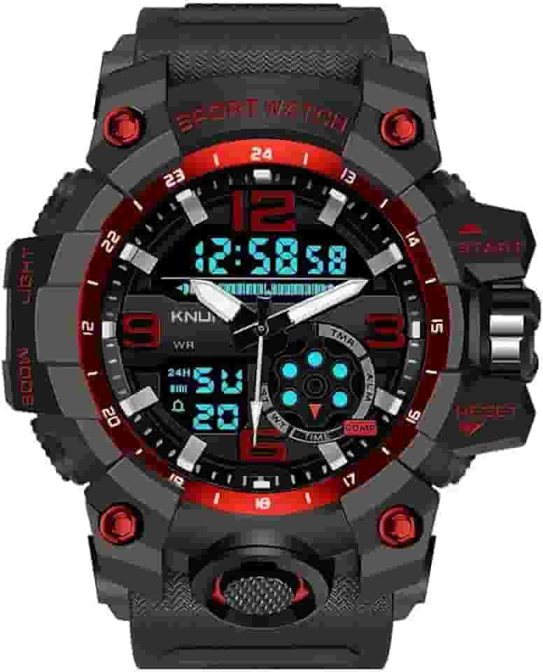 Relogio Masculino Shock Esportivo Grande Resistente À Água