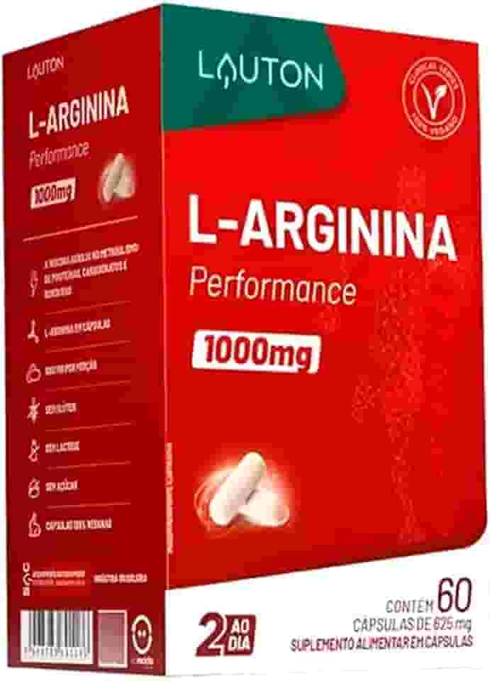 L-Arginina Performance 1.000mg (Clinical Series) 60 Cps - Lauton