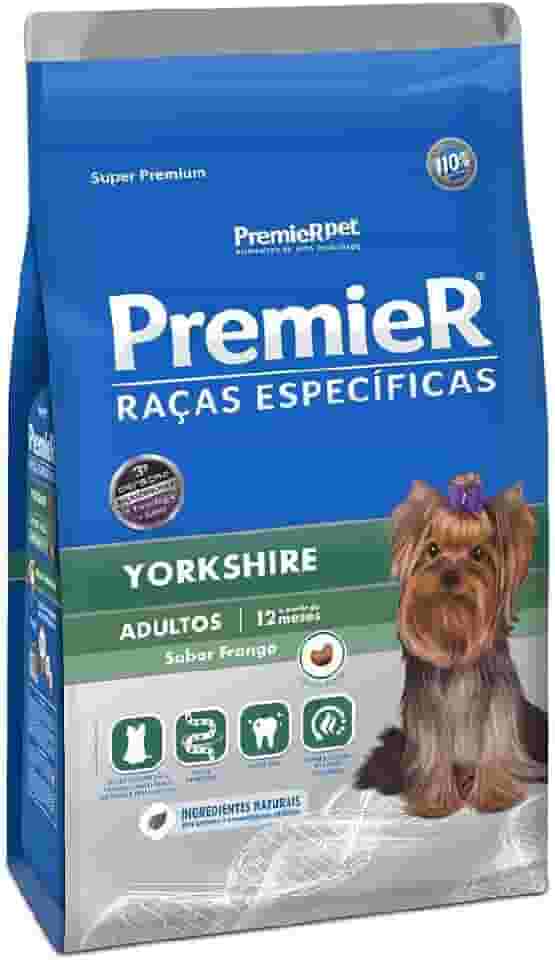 Premier Pet Ração Premier Raças Específicas Yorkshire Para Cães Adultos 7.5 Kg (Pacote De 1)