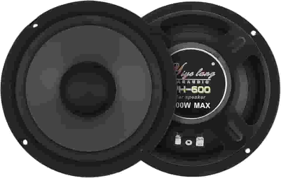 Yiye lang Alto-falante de Estéreo para Carro Coaxial 6 5 Polegadas 600W Subwoofer 2 Vias 1 Par Som Perfeito