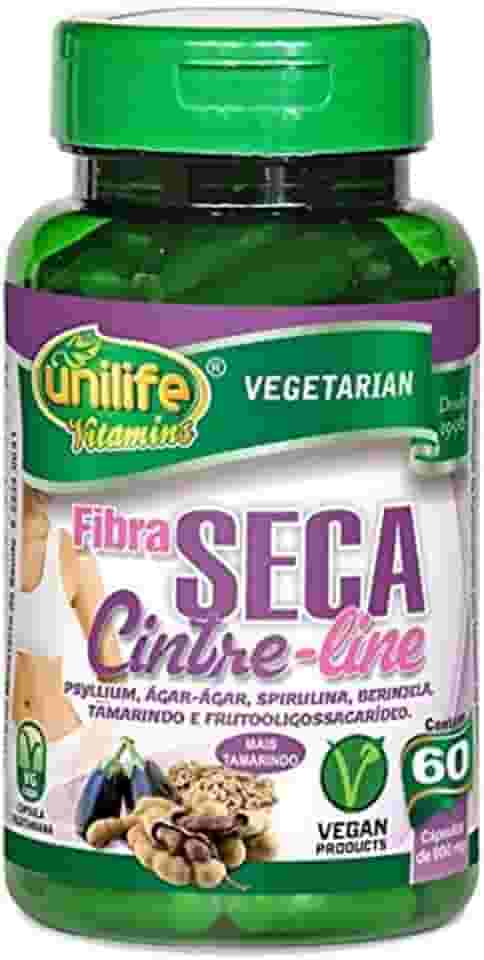 Emagrecedor Fibra seca cinture line 60 cápsulas Unilife