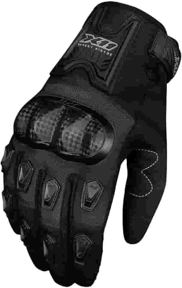 Luva X11 Blackout Moto Motoqueiro Motociclista Motoboy Cor Preto