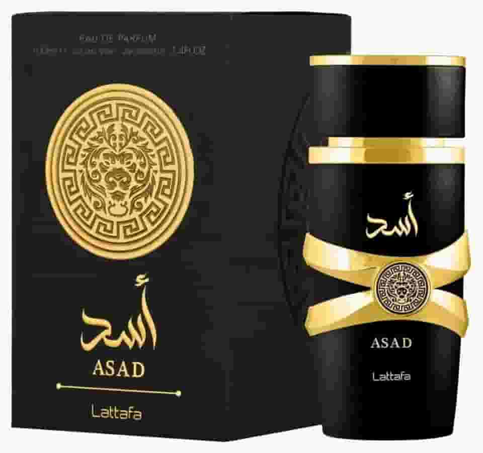 Perfume Árabe Asad_ Lataf-Eau De Parfum 100ml - (Masculino) Desperte o Poder, luxo e conquista em cada borrifada. Perfume para homens.